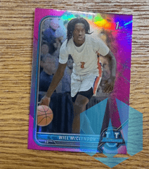 2021-22 1st Bowman University #73 WILL MCCLENDON Chrome Pink